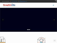 Tablet Screenshot of graphixide.com
